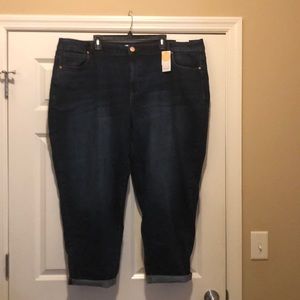 Jeans boyfriend cropped